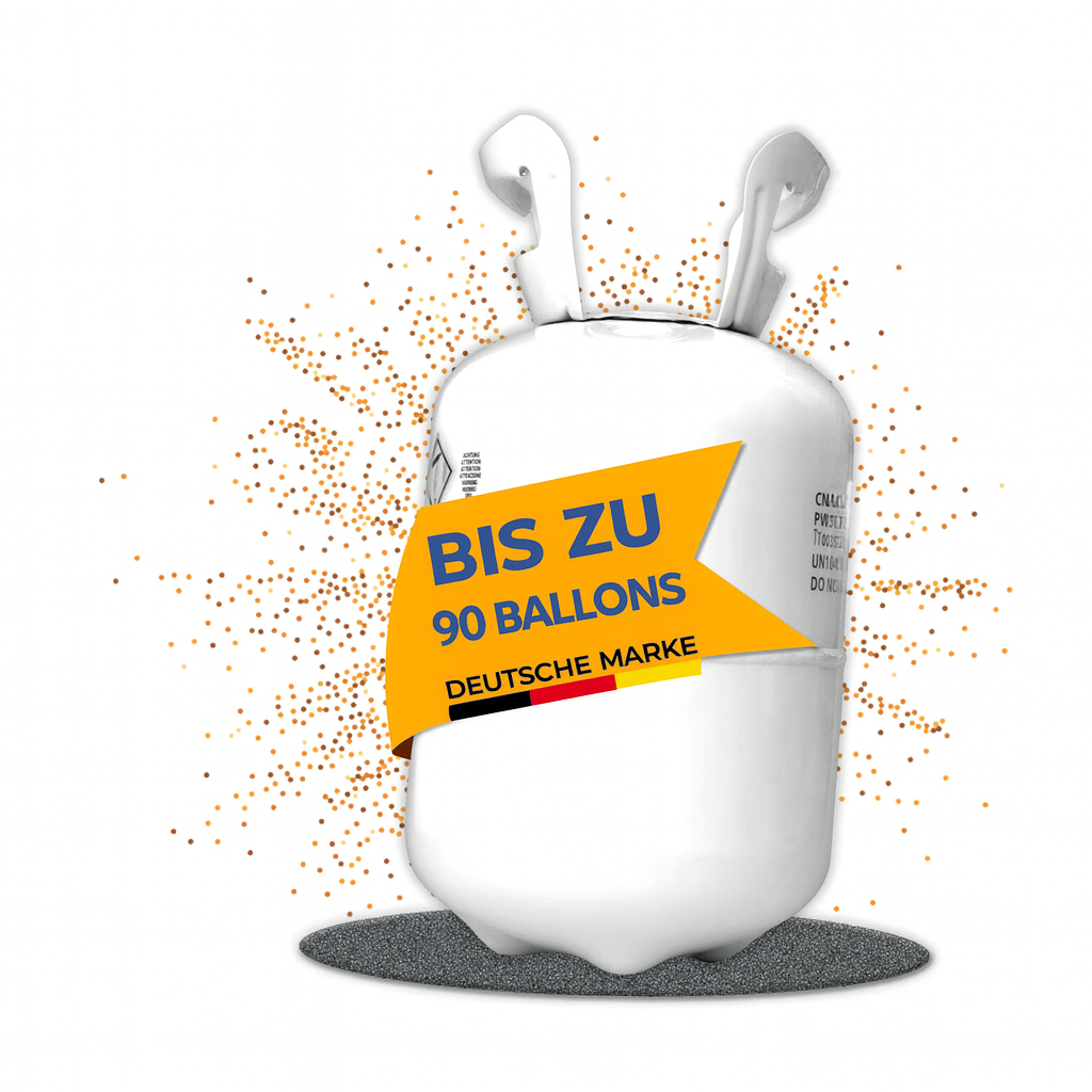 Magnum Helium Gas – Für bis zu 90 Ballons – Helium Balloon Gas für bis zu 90 Luftballons