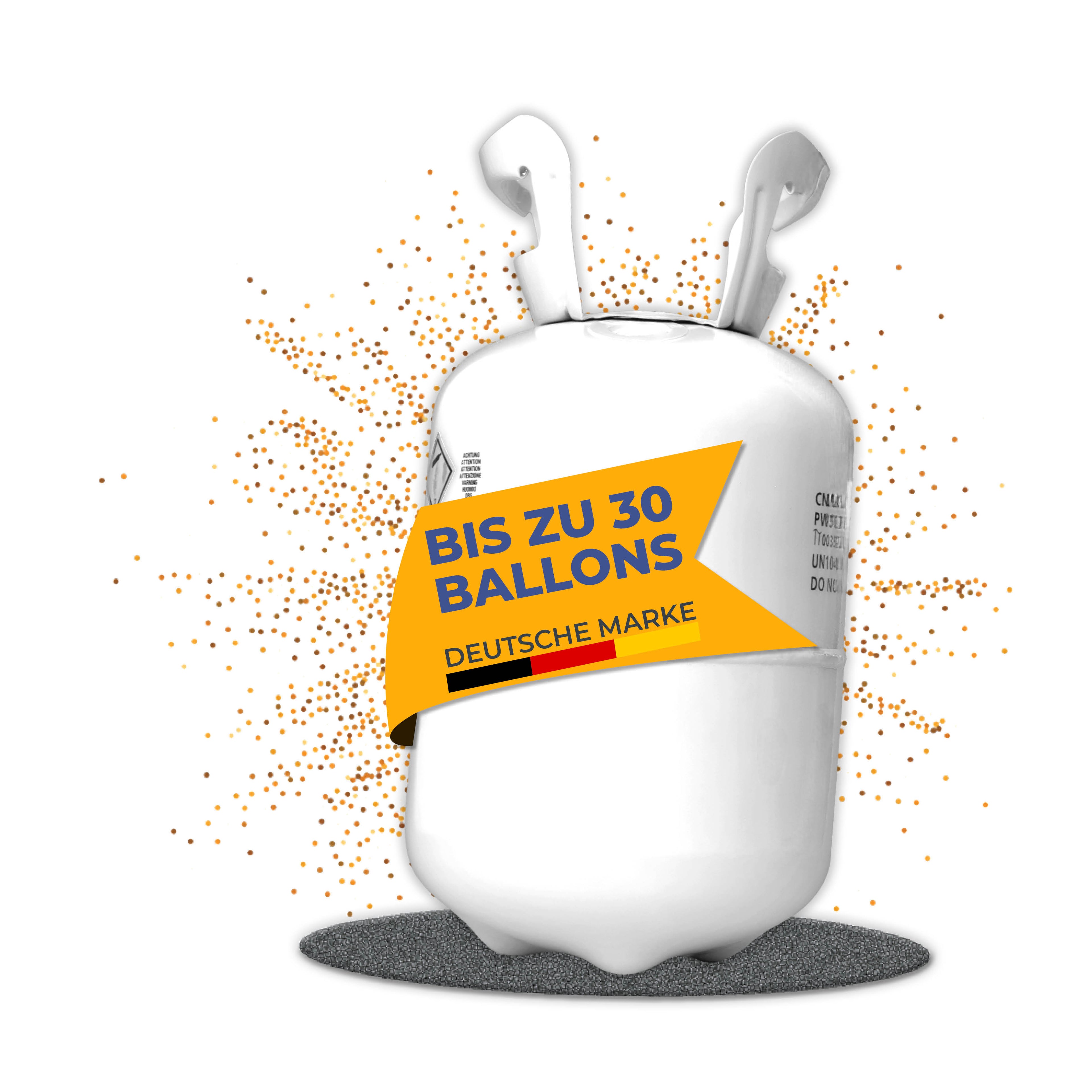 Magnum Helium Gas – Für bis zu 30 Ballons – Helium Balloon Gas für bis zu 30 Luftballons