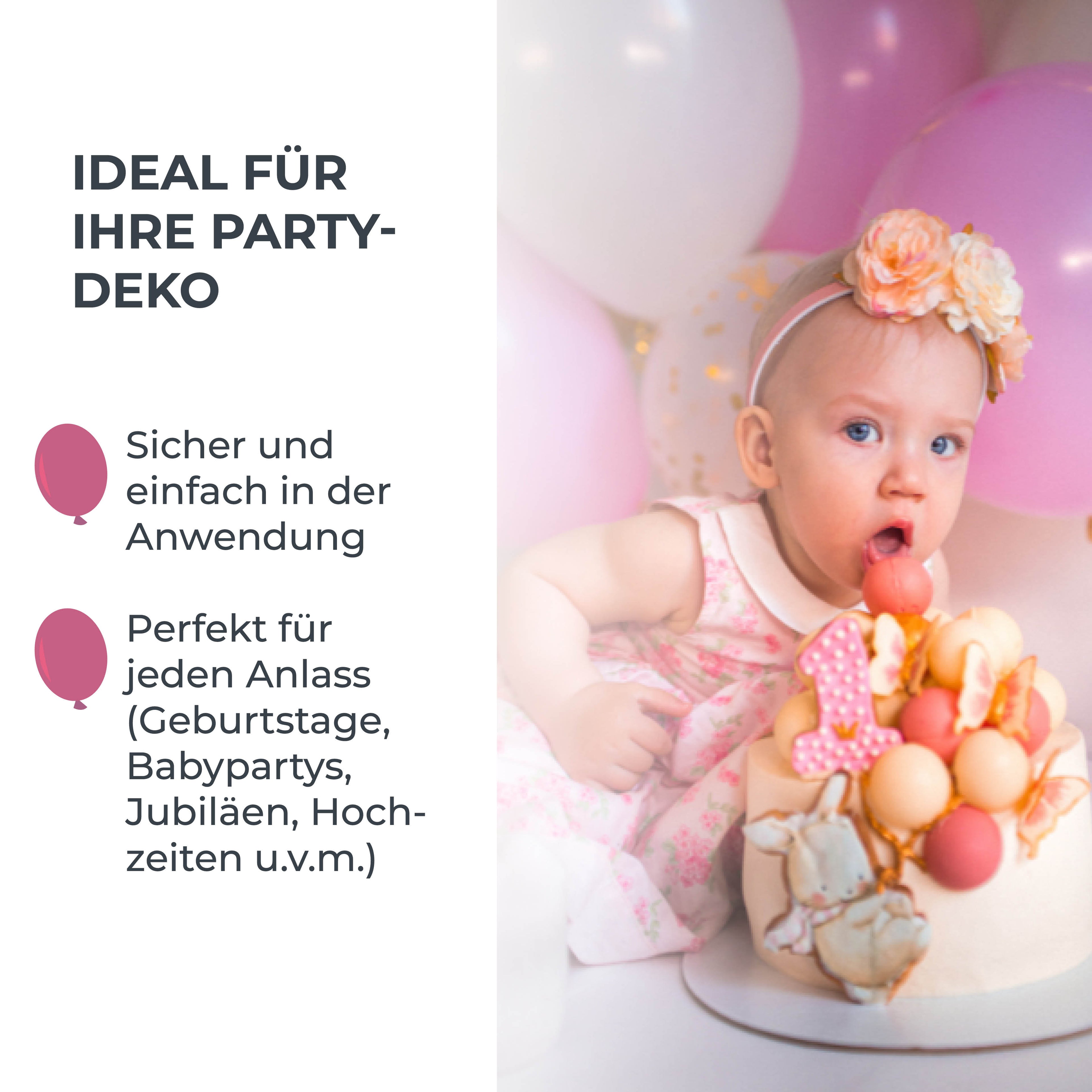 Magnum Helium Gas – Für bis zu 50 Ballons – Helium Balloon Gas für bis zu 50 Luftballons