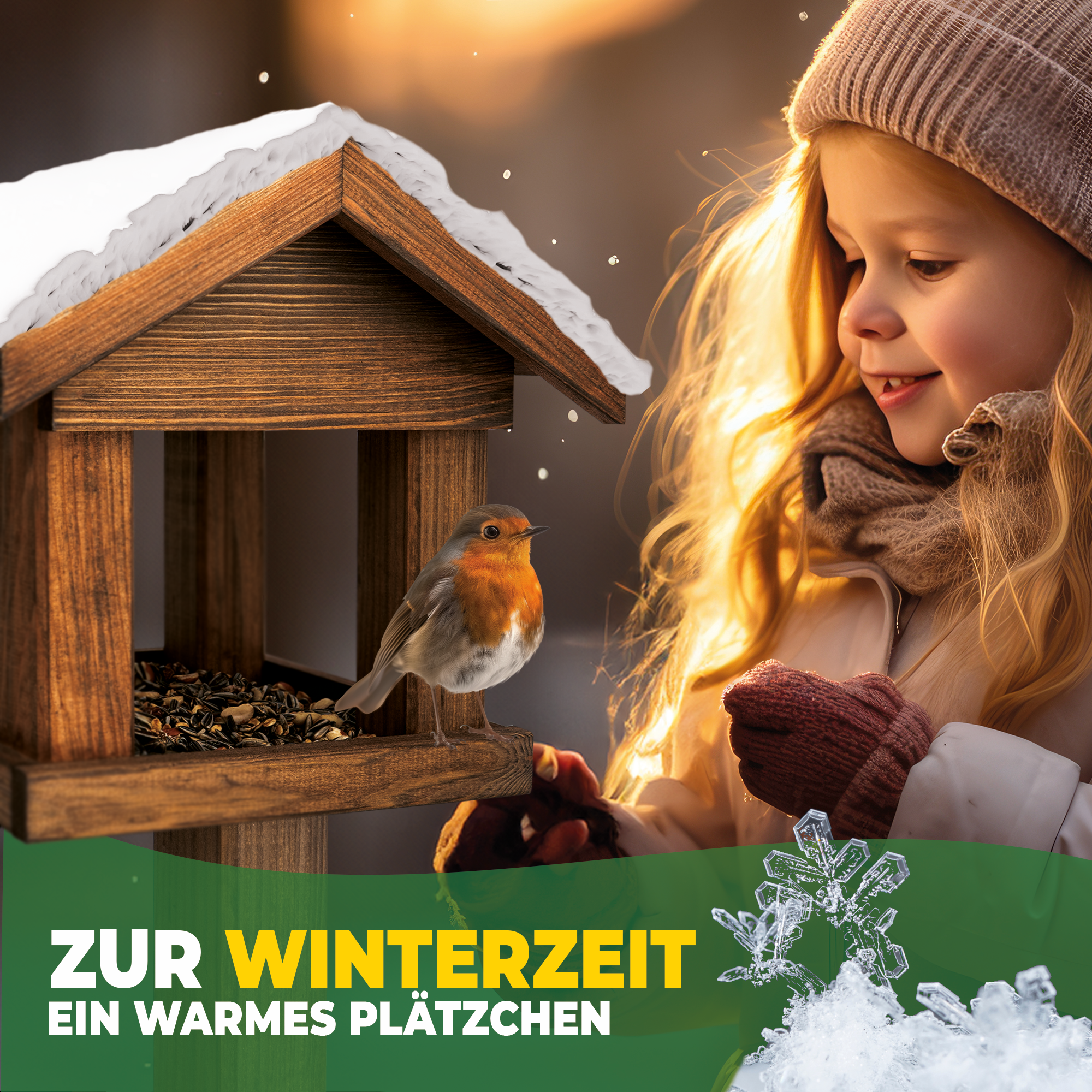 Stahlmann Vogelhaus mit Stiel - MADE IN EU