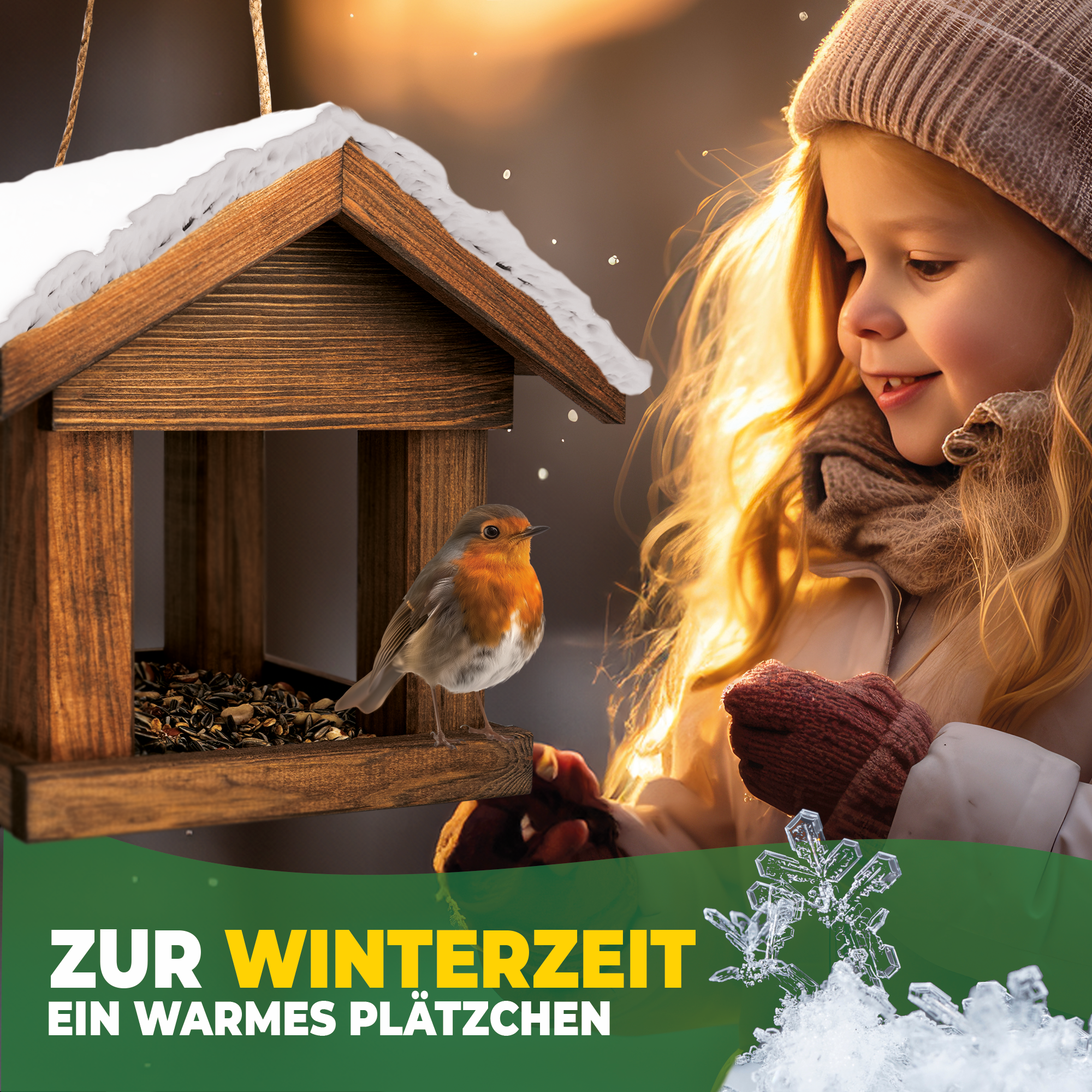Stahlmann Vogelhaus zum Aufhängen - MADE IN EU