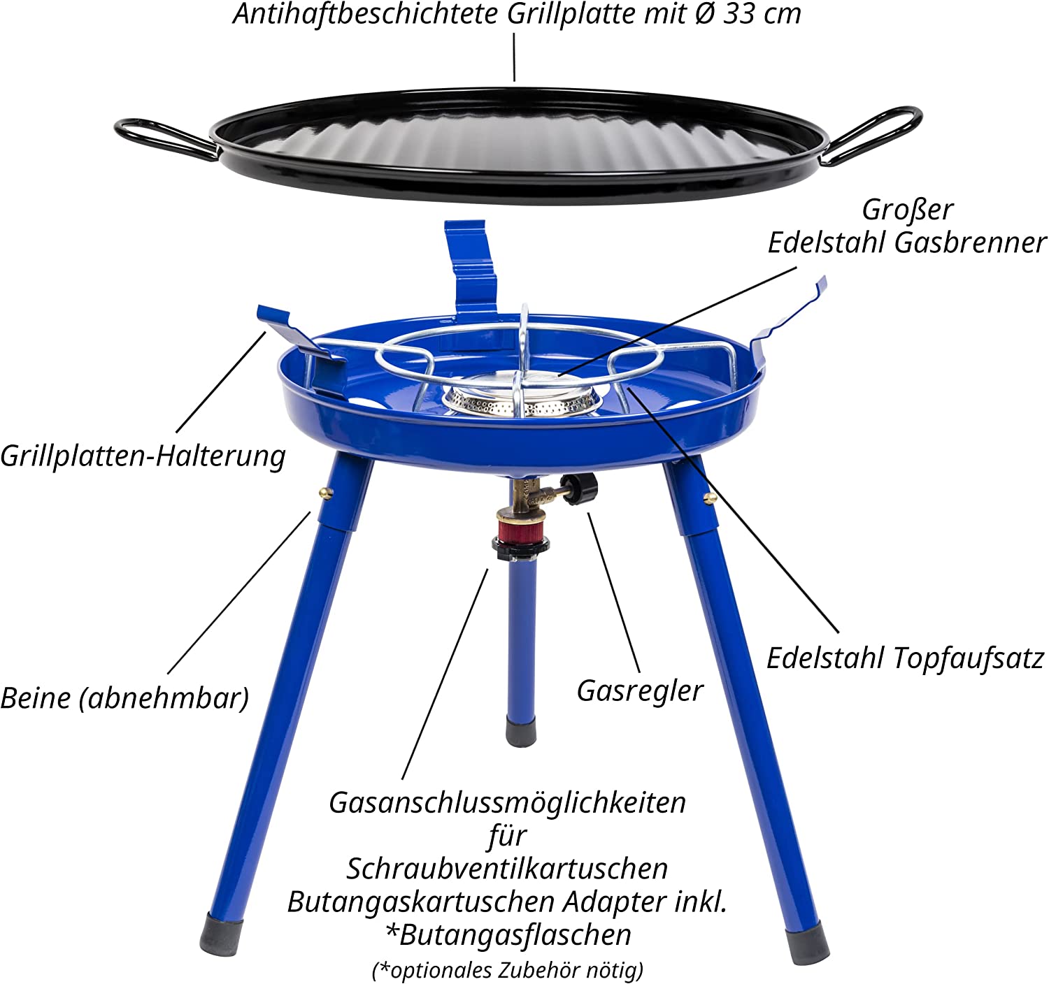 B-Camping Gasgrill