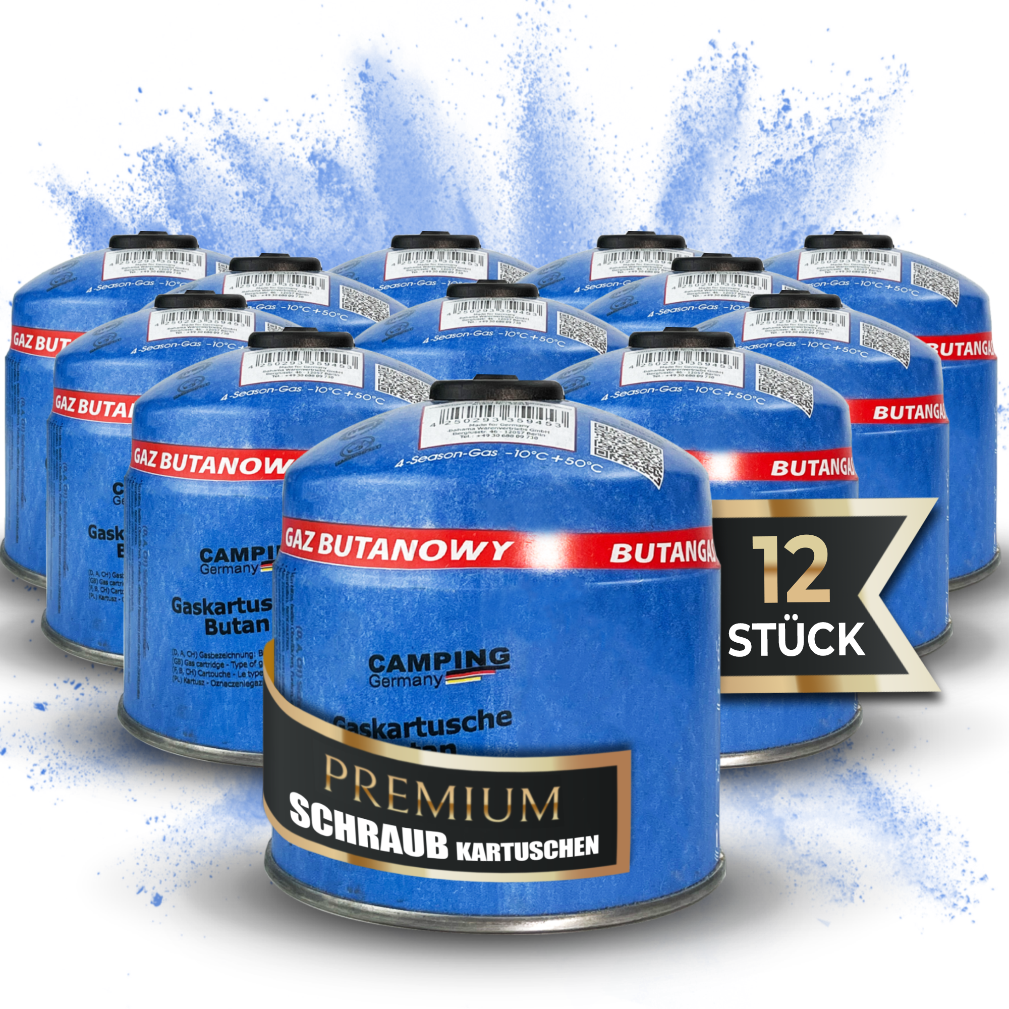 500g Schraubventil-Gaskartusche – stark, sicher & vielseitig