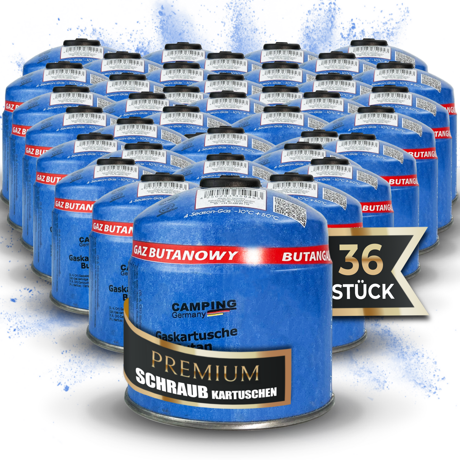 500g Schraubventil-Gaskartusche – stark, sicher & vielseitig