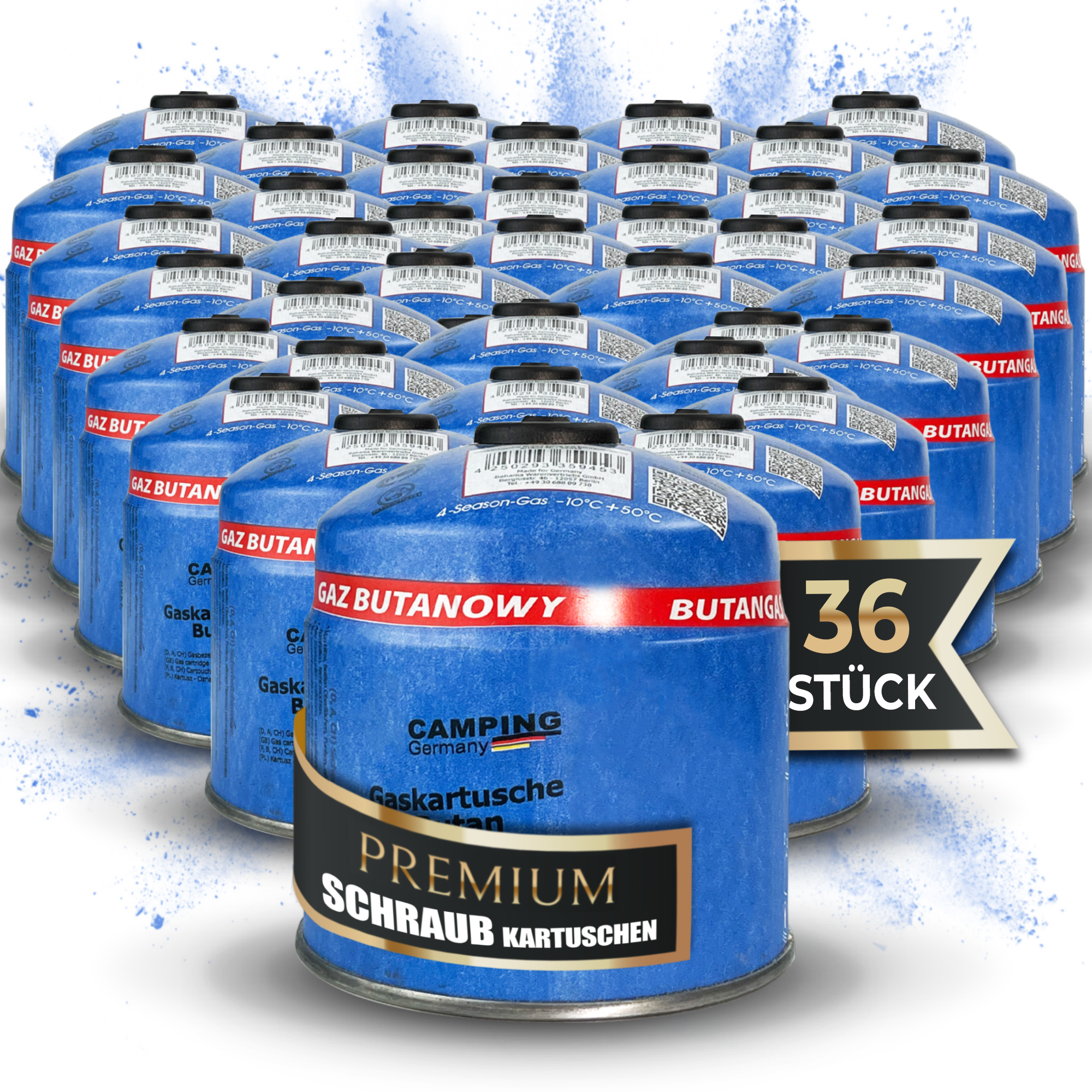 500g Schraubventil-Gaskartusche – stark, sicher & vielseitig