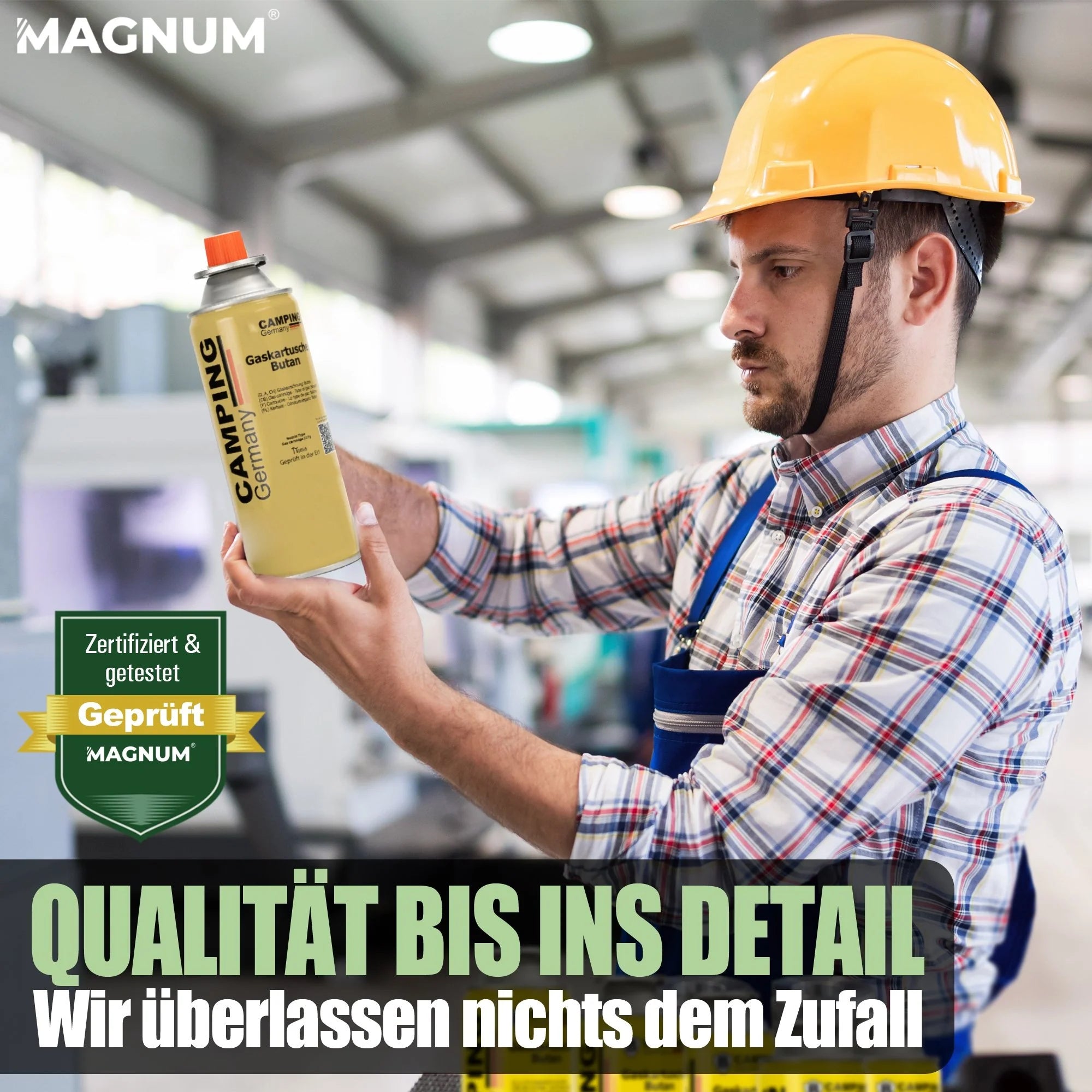 Gaskocher Innenraum Set + Butangaskartuschen – Stromausfall Camping Outdoor – kompakt sicher sofort einsatzbereit – Versand aus Deutschland