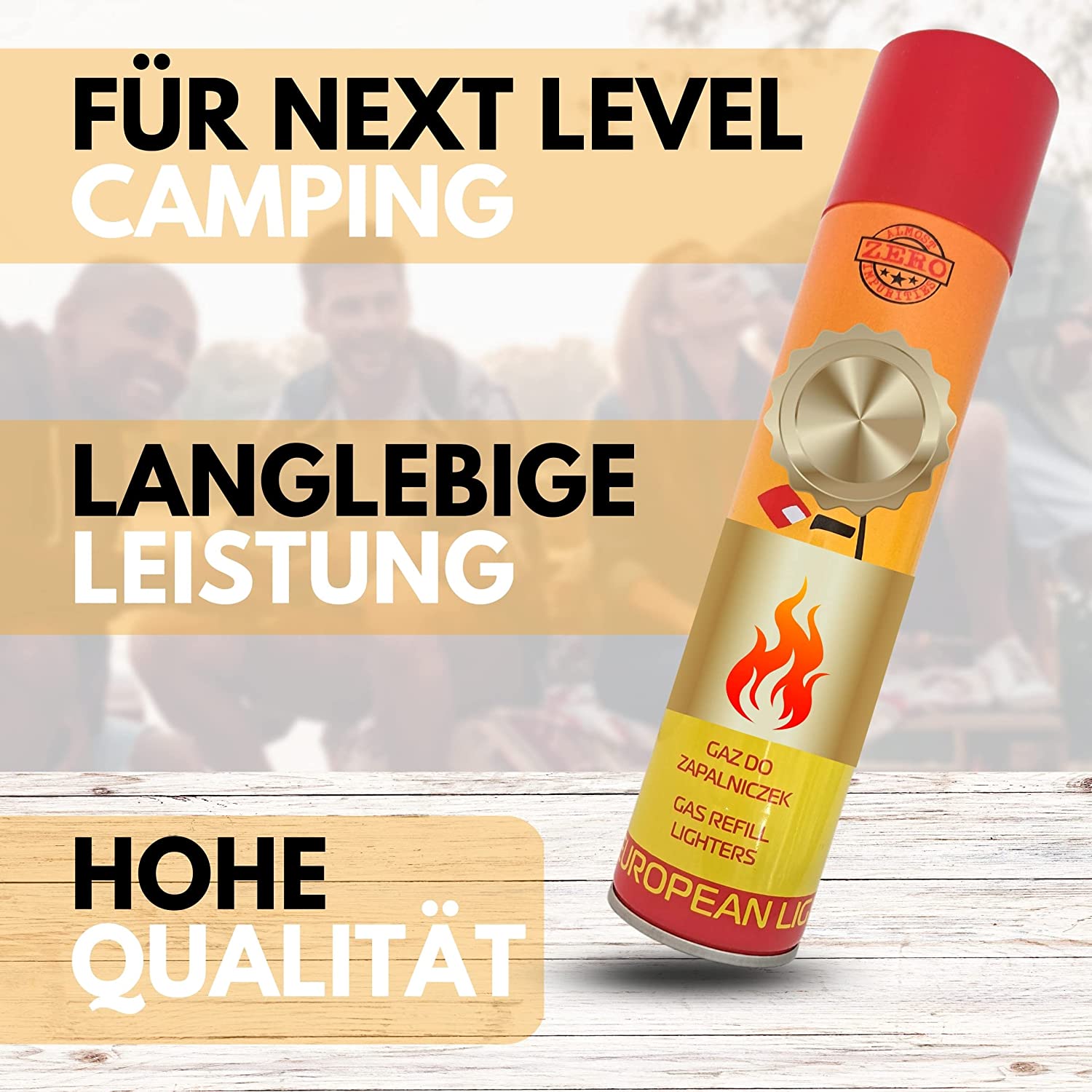 Premium Feuerzeuggas 300ml