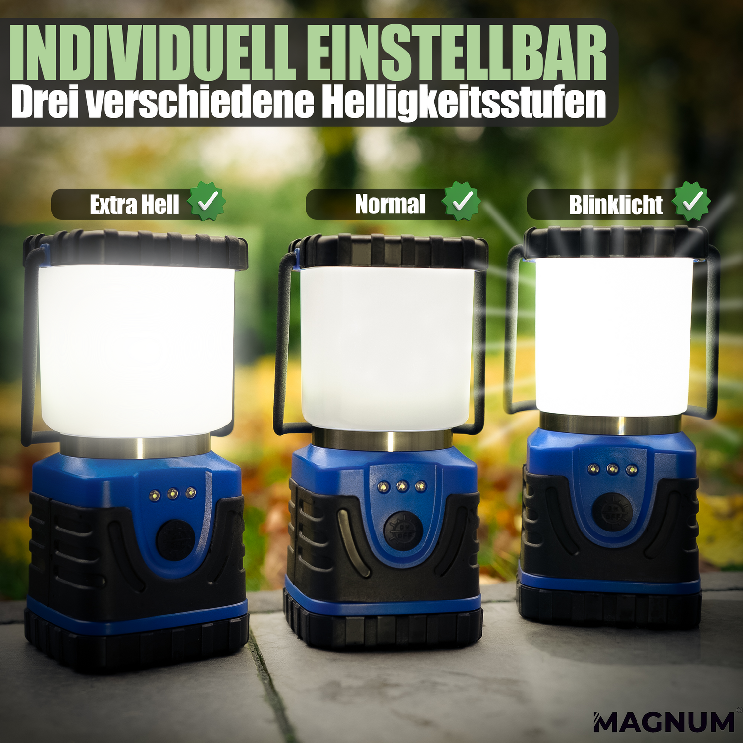 Magnum Campinglampe - 320 Lumen