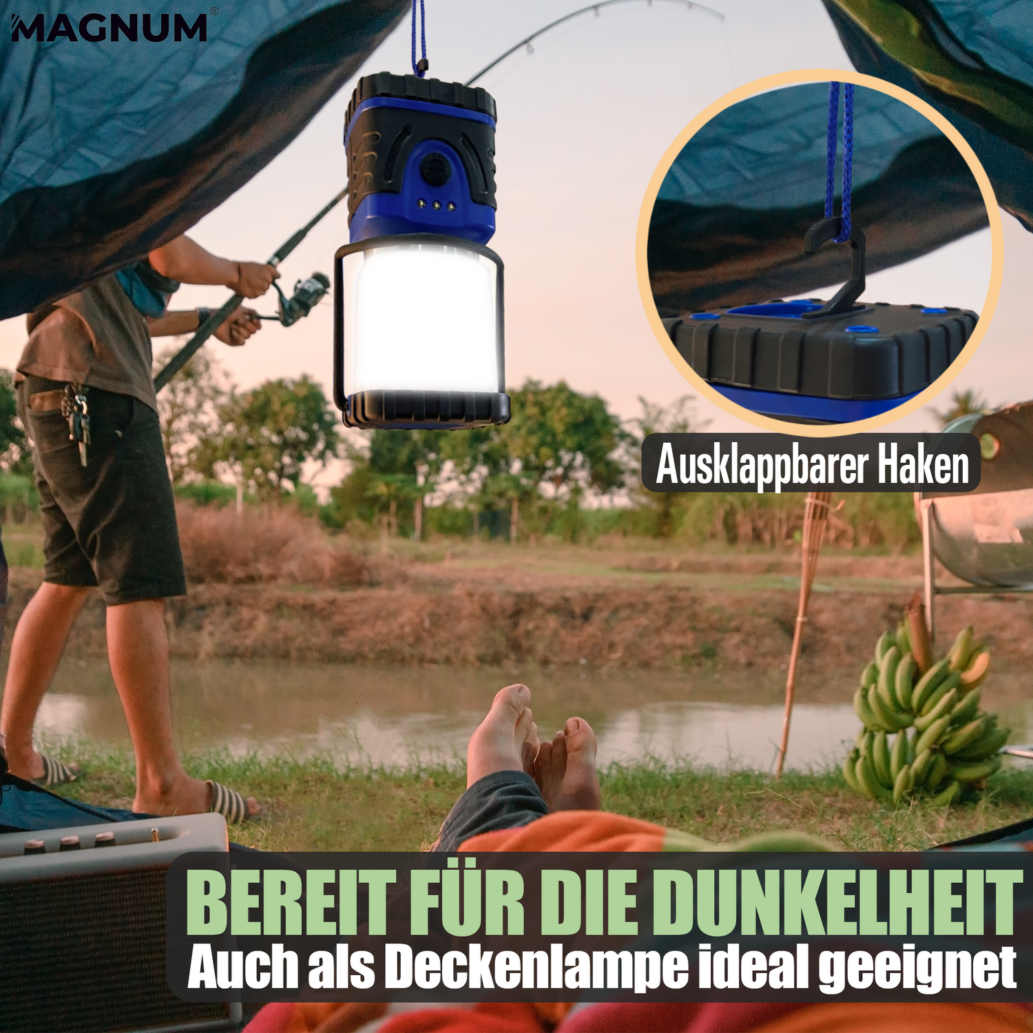 Magnum Campinglampe - 320 Lumen