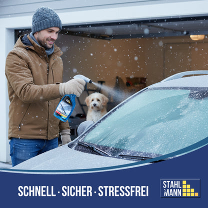 STAHLMANN® Scheiben-Enteiser 6er-Set (6 × 500 ml) I Auto Enteiserspray
