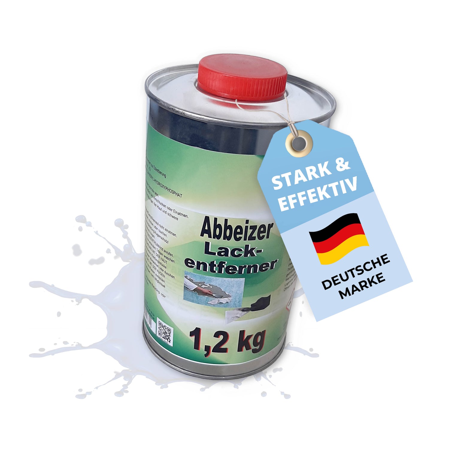 STAHLMANN® Abbeizer – Starker Lackentferner für Holz &amp; Metall