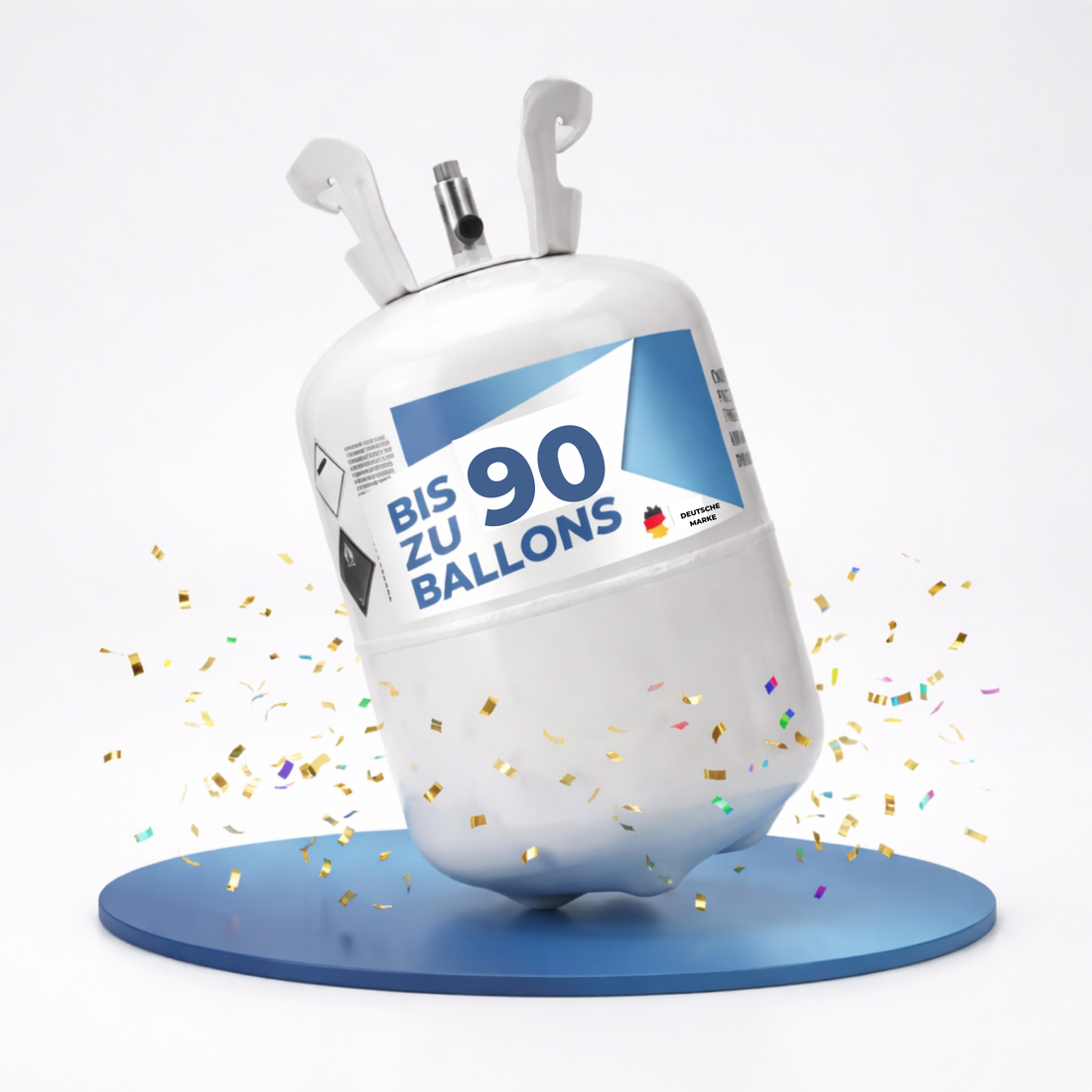 Magnum Helium Gas – Für bis zu 90 Ballons – Helium Balloon Gas für bis zu 90 Luftballons