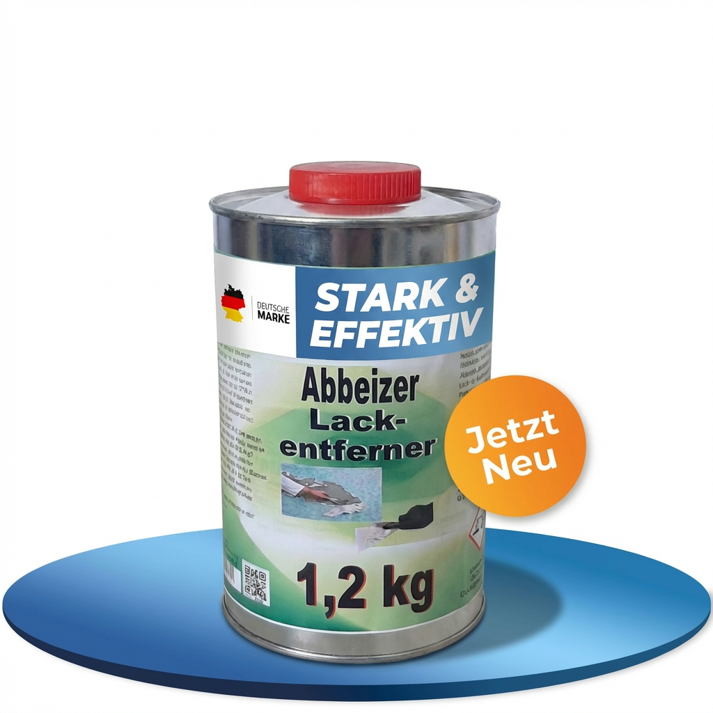 STAHLMANN® Abbeizer – Starker Lackentferner für Holz & Metall