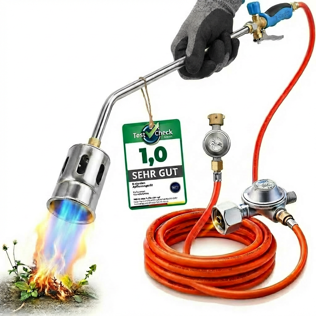 MAGNUM® onkruidbrander incl. gaspatronen – krachtige en chemicaliënvrije onkruidbestrijding