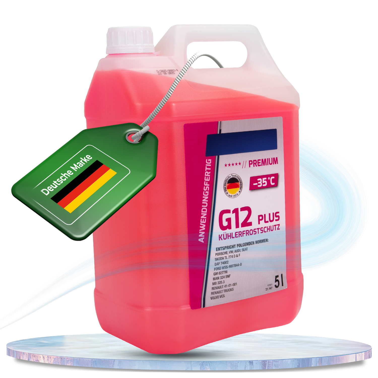3x5L AROSO G12 PLUS Kühlerfrostschutz – Premium-Schutz bis –35 °C