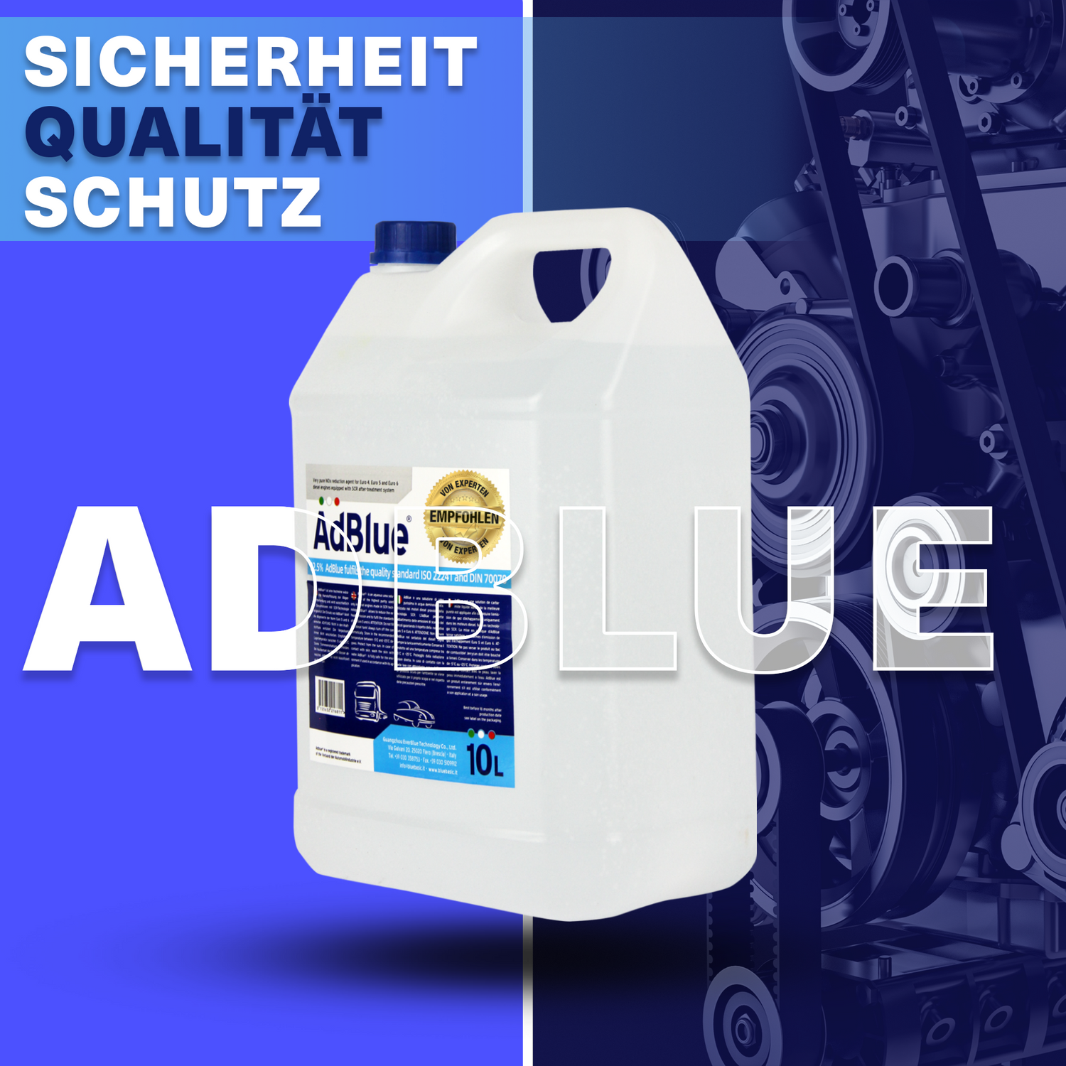 Hoyer AdBlue® Harnstofflösung - 10 Liter inkl. Ausgießer