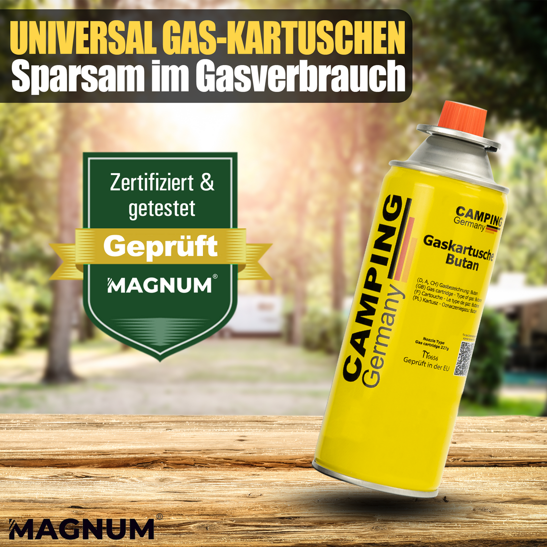 28x Gaskartuschen 227g