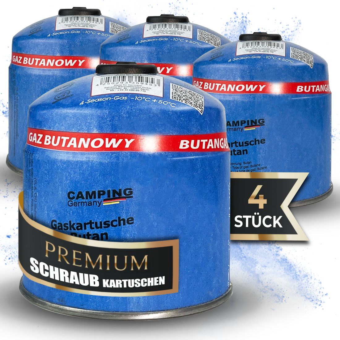 500g Schraubventil-Gaskartusche – stark, sicher & vielseitig